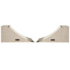 OC Ramps 3 Foot Wide Quarter Pipe Ramps - Includes (2) Two Quarter Pipe Ramps