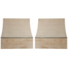 OC Ramps 6 Foot Wide Quarter Pipe Ramps - Includes (2) Two Quarter Pipe Ramps