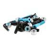 Modus Skate Bearings Allen Head Black / Blue Skateboard Hardware Set - 7/8"