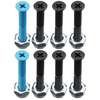 Modus Skate Bearings Phillips Head Black / Blue Skateboard Hardware Set - 1 1/4"