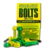 Shake Junt Allen Head Bag-O-Bolts 4 Green / 4 Yellow Skateboard Hardware Set - 7/8"
