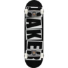Baker Skateboards Brand Logo Black / White Complete Skateboard - 8.25" x 32"