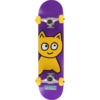 Meow Skateboards Big Cat Purple Mini Complete Skateboard - 7" x 29.5"