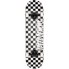 Speed Demons Skateboards Checkers Mini Complete Skateboard - Soft Top Griptape - 7.25" x 30"