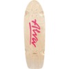 Alva Skateboards Bela Horvath Reissue Natural / Magenta Old School Skateboard Deck - 8.5" x 27"