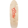 Alva Skateboards Bela Reissue Natural / Orange Old School Skateboard Deck - 8.5" x 27"