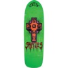 Dogtown Skateboards Bigger Boy Neon Green / Orange Old School Skateboard Deck - 9.52" x 32.36"