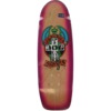 Dogtown Skateboards Red Dog 70's Rider Natural / Transparent Purple Old School Skateboard Deck - 9.3" x 30.3"