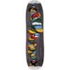 Waltz The Freestyle Company Mike Osterman Pro Black Skateboard Deck with Skid Plates - 7.6" x 28.7"