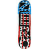 Zero Skateboards American Punk White / Red / Blue Skateboard Deck - 8.5" x 32"