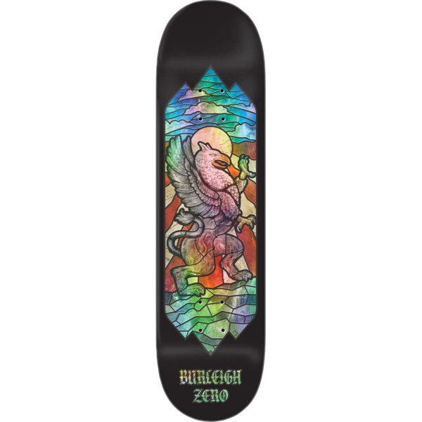 Zero Skateboards Brandon Burleigh Stained Glass Griffin Skateboard Deck - 8.5" x 32.3"