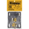 Slappy Truck Company Low Slabs Black Skateboard Hard Risers - Set of Two (2) - 1mm