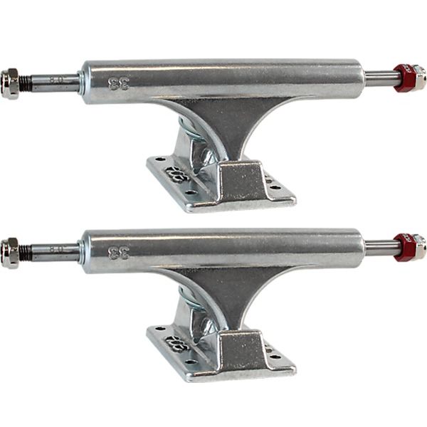Ace Trucks MFG. AF1 33 Hollow Polished Skateboard Trucks - 5.4" Hanger 8.0" Axle (Set of 2)