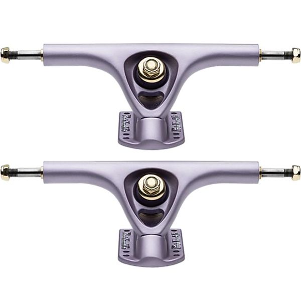 Paris Truck Co. V3 180mm 50 Degree Purple Tide Skateboard Reverse Kingpin Trucks - 7.25" Hanger 9.6" Axle (Set of 2)