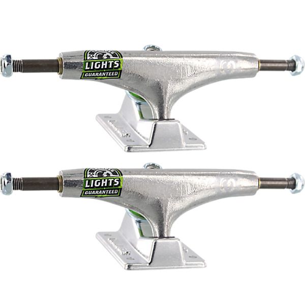 Thunder Trucks 145 Lights II Polished Skateboard Trucks - 5.0" Hanger 7.62" Axle (Set of 2)