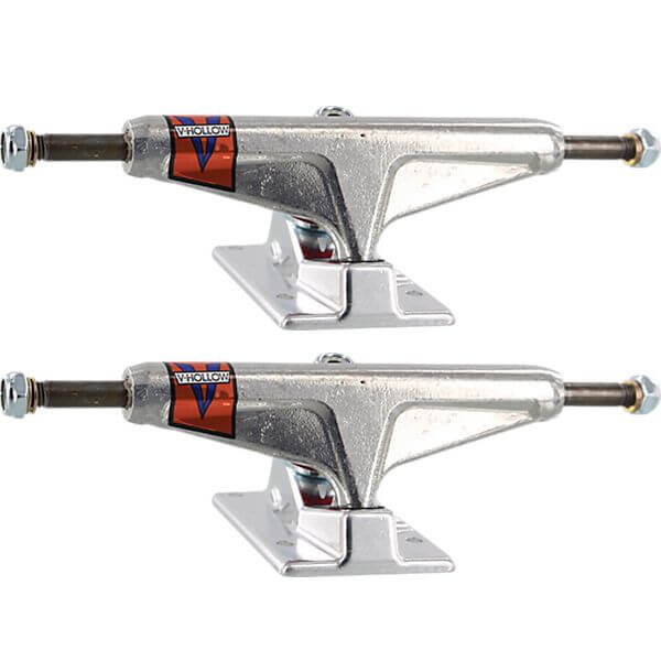 Venture Trucks V-Hollow Lights Low Polished Skateboard Trucks - 5.0" Hanger 7.75" Axle (Set of 2)