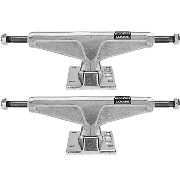 Venture Trucks Team Edition Loose High Polished Skateboard Trucks - 5.8" Hanger 8.5" Axle (Set of 2)