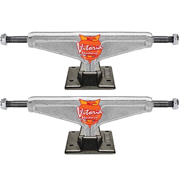 Venture Trucks Vitoria Mendonca Pro V-Hollow Lights High Polished / Black Skateboard Trucks - 5.25" Hanger 8.0" Axle (Set of 2)