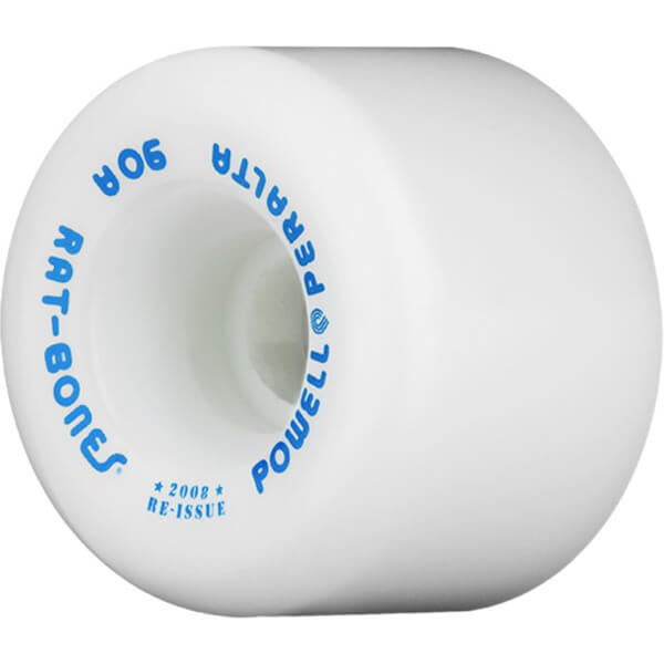 Powell Peralta Rat Bones White Skateboard Wheels - 60mm 90a (Set of 4)