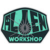Alien Workshop Skateboards OG Logo Small Assorted Colors Skate Sticker