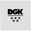 DGK Skateboards 5 Star White / Black Skate Sticker