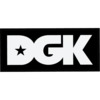 DGK Skateboards Classic Black / White Skate Sticker