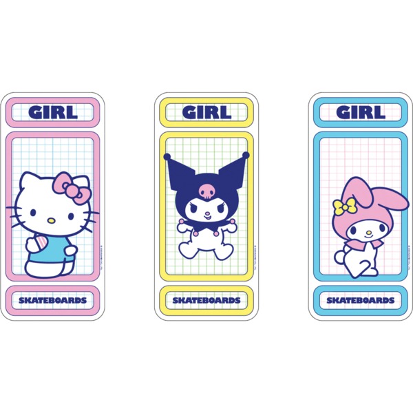 Girl Skate Stickers