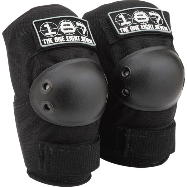 187 Killer Pads Standard Black Elbow Pads - XX-Large