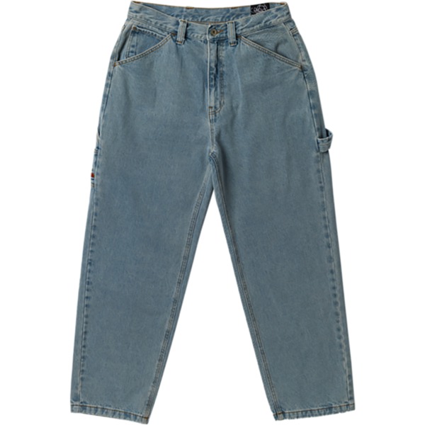 Krooked Skateboards Koffin Carpenter Bleached Denim Men's Pants - 34