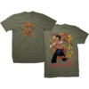 DGK Skateboards Bruce Lee Lil' Dragon Military Green Men's Short Sleeve T-Shirt - X-Large