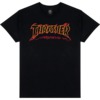 Thrasher Magazine Cracked by Exteenager Black Men's Short Sleeve T-Shirt - Small