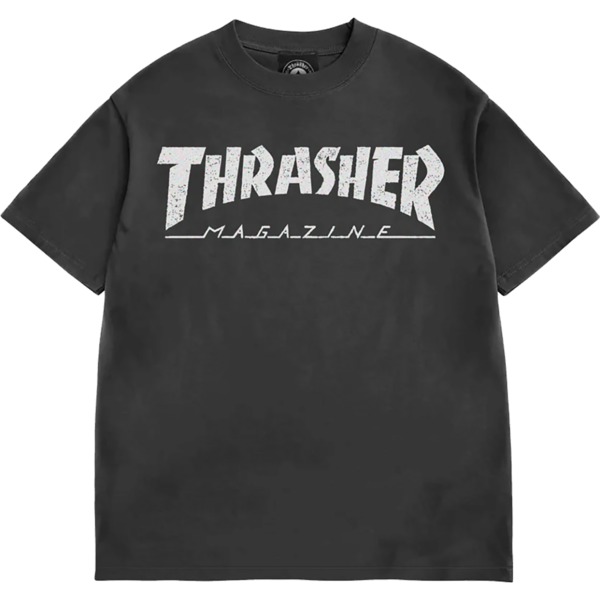 Thrasher Magazine Mag Logo Vintage Black Men's Short Sleeve T-Shirt - X-Large