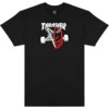 Thrasher Magazine Spitfire Thrash And Burn Black Men's Short Sleeve T-Shirt - XX-Large