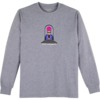 Alien Workshop Skateboards Priest Heather Grey Men's Long Sleeve T-Shirt - Medium