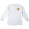Krooked Skateboards Pride White Men's Long Sleeve T-Shirt - Medium