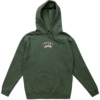 Baker Skateboards Arch Green Men's Hooded Sweatshirt - Small