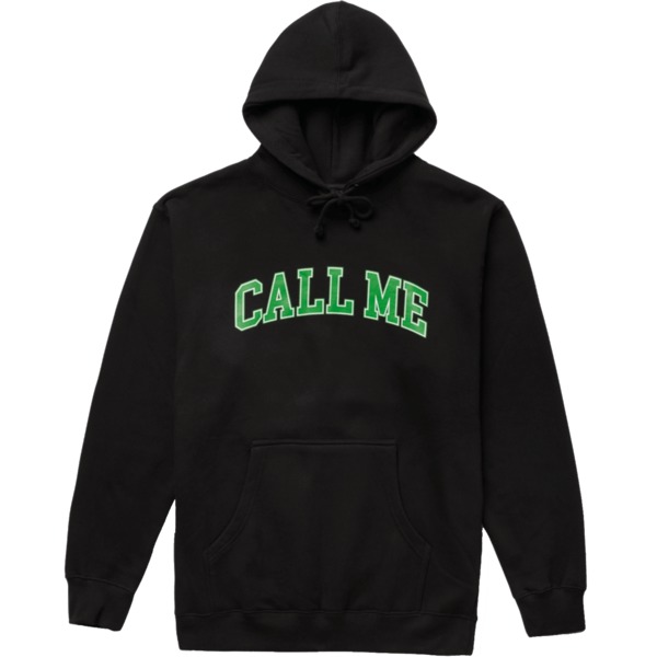 Call Me 917 Call Me Black Men's Hooded Sweatshirt - Large