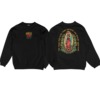 DGK Skateboards Guadalupe Black Men's Crew Neck Sweatshirt - Large