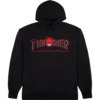 Thrasher Magazine Spitfire Bighead Outline Black Men's Hooded Sweatshirt - Large