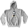 Zero Skateboards Lil Reaper Heather Grey Men's Hooded Sweatshirt - X-Large