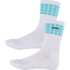 Bones Wheels Pool And The Gang White Crew Socks - One size fits most