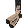 DGK Skateboards Bruce Lee Impact Sand Crew Socks - One size fits most