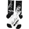 DGK Skateboards Bruce Lee Impact White Crew Socks - One size fits most