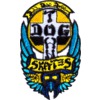 Dogtown Skateboards 2.75" x 1.75" Bull Dog Patch