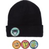 Girl Skateboards Legends Heads Patch Beanie Hat - One size fits most