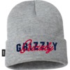 Grizzly Grip Tape No Substitute Grey Beanie Hat - One size fits most