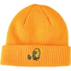 Heroin Skateboards Egg Neon Orange Beanie Hat - One size fits most