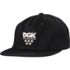 DGK Skateboards All Star Black Hat - One size fits most