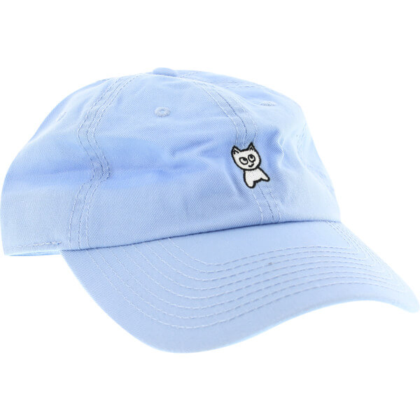 Meow Skateboards Unstructured Mini Cat Baby Blue Hat - Adjustable