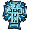 Dogtown Skateboards Cross Logo Blue Pin